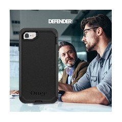 OtterBox Defender Series Case for Apple iPhone 8 & 7 - Rugged Protection in Black - Durable & Stylish, Compatible with SE (2nd &
